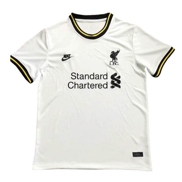 Camiseta de Entrenamiento Liverpool 2020 2021 Blanco